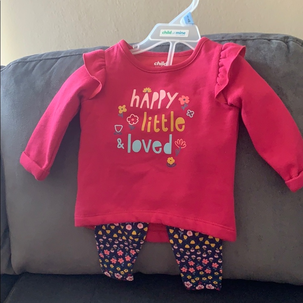 3/6 month Two piece outfit